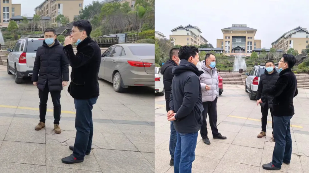 市國投公司領導深入金泰公司開展春節前安全檢查及疫情防控督導工作